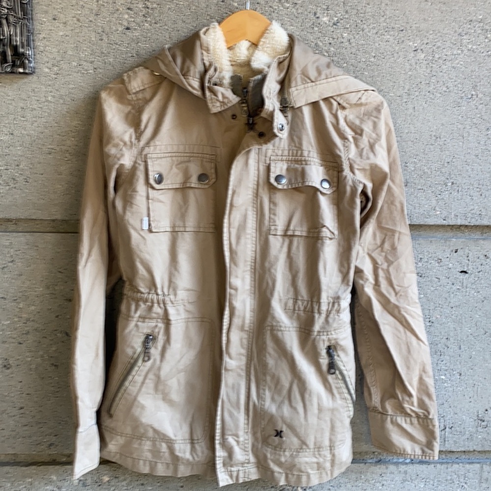 Hurley 2in1 Utility Jacket with Removable vest liner